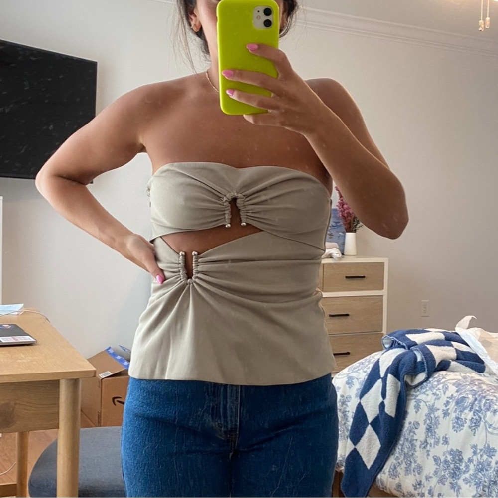 Strapless Zara Summer Top